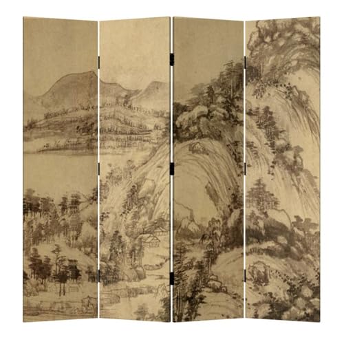 Raumteiler Sichtschutz Bodenstehende Trennwand for Zuhause, dekorative Hintergrundwand for das Wohnzimmer, chinesischer Sichtschutz aus Massivholz Raumteiler Sichtschutz Bodenstehende Trennwand for Zuhause, dekorative Hintergrundwand for das Wohnzimmer, chinesischer Sichtschutz aus Massivholz von TEESONG