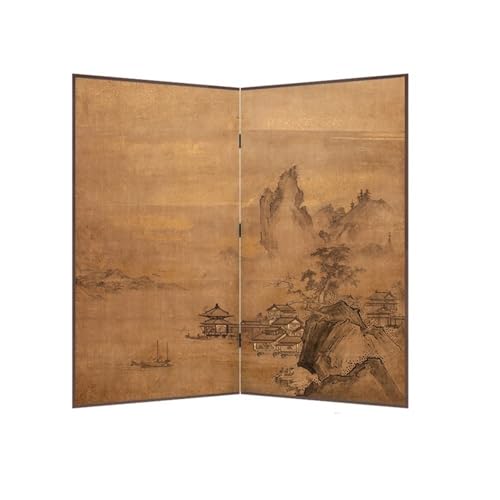 Raumteiler Sichtschutz Home Stand-Screen Partition Wohnzimmer Hintergrund Wand Veranda Büro Sichtschutz Landschaft Malerei Folding Screen Raumteiler Sichtschutz Home Stand-Screen Partition Wohnzimmer Hintergrund Wand Veranda Büro Sichtschutz Landschaft Malerei Folding Screen von TEESONG
