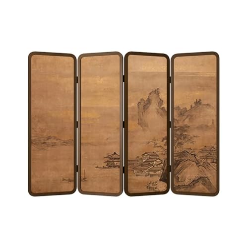 Raumteiler Sichtschutz Home Stand-Screen Partition Wohnzimmer Hintergrund Wand Veranda Büro Sichtschutz Landschaft Malerei Folding Screen Raumteiler Sichtschutz Home Stand-Screen Partition Wohnzimmer Hintergrund Wand Veranda Büro Sichtschutz Landschaft Malerei Folding Screen von TEESONG