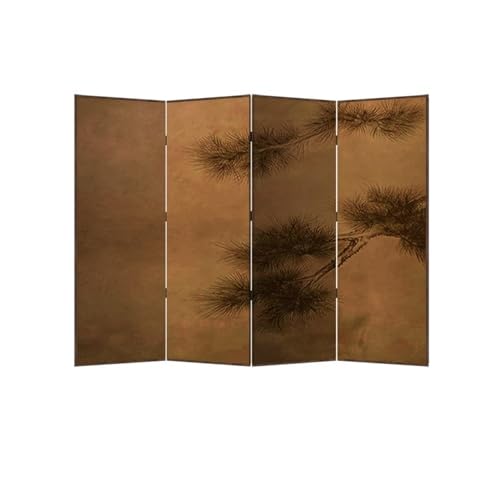 Raumteiler Sichtschutz Stand-Bildschirm-Trennwand for Zuhause, Wohnzimmer, Büro, Dekoration, Hintergrundwand, chinesischer Retro-Hohl-Klappbildschirm von TEESONG