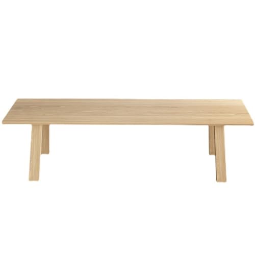Schreibtisch Couchtisch Einfache moderne Küche Esstisch Nordischen Massivholz Konferenztisch Langer tisch Kreative Werkbank Schreibtisch Teetisch(140CM) von TEESONG