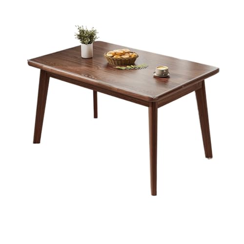 Schreibtisch Couchtisch Esstisch mit Massivholzbeinen Kleiner Couchtisch für Zuhause, Wohnzimmertisch, Gewerbliche Hosettisch Teetisch von TEESONG
