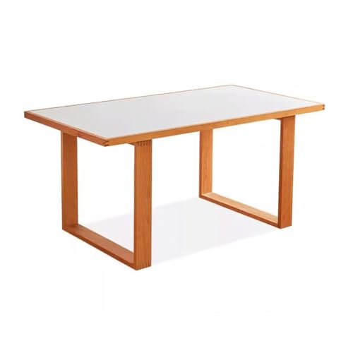 Schreibtisch Couchtisch Nordic einfache Massivholz Esstisch Schiefer Esstisch Große Wohnung Esstisch Schreibtisch Computertisch Teetisch(S:140 * 85 * 74cm) von TEESONG