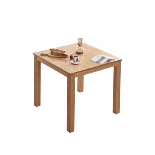 Schreibtisch Couchtisch Voll Massivholz Esstisch, einfacher kleiner quadratischer Tisch, Nordischer Esstisch, Computertisch, Empfangstisch im Wohnzimmer Teetisch von TEESONG