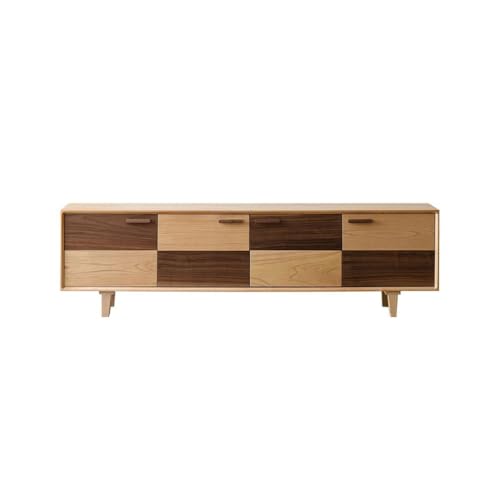 TEESONG Wohnzimmer TV Ständer Home Simple Black Walnut TV Schrank Wohnzimmer Schlafzimmer Massivholz Aufbewahrungsschrank TV-Ständer mit Stauraum TEESONG Wohnzimmer TV Ständer Home Simple Black Walnut TV Schrank Wohnzimmer Schlafzimmer Massivholz Aufbewahrungsschrank TV-Ständer mit Stauraum von TEESONG
