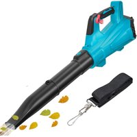 Elektrische Laubbläser, Hochleistungsfähiger kabelloser bürstenloser Laubbläser für den Garten zum Aufhängen an der Schulter zum Räumen von Gärten von TEETOK