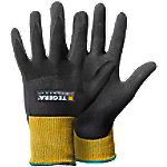 Tegera Nitril-Handschuhe 8801-10 Elastan, Nitrilschaum, Nylon, PU (Polypropylen) auf Wasserbasis, Spandex Größe 10 Gelb, Schwarz 6 Stück von TEGERA