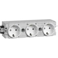 Tehalit - Hager Steckdose 3-fach Wago C-Profil vw GS30009016 von TEHALIT