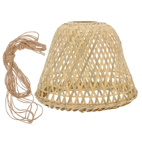 TEHAUX 1 Satz DIY Lampenschirm Handgefertigter Rustikaler Stil Lampenschirm Juteschnur für Tisch Boden und Deckenlampen Natürliche Deko für Ihr Zuhause TEHAUX 1 Satz DIY Lampenschirm Handgefertigter Rustikaler Stil Lampenschirm Juteschnur für Tisch Boden und Deckenlampen Natürliche Deko für Ihr Zuhause von TEHAUX