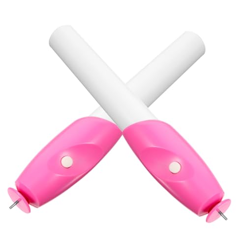 TEHAUX 1 Satz Elektrischer Papierquilling-Stift DIY Papierquilling-Werkzeug Planke Zange Geschlitzt Basteln Bastelset Werkzeug Zum Rollen Von Papierperlen Quilling-papierstift Pp 2 Stück von TEHAUX
