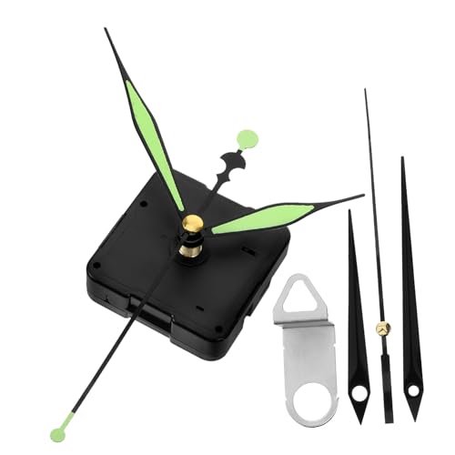 TEHAUX 1 Satz Ersatz Uhrwerk Set für DIY Uhren Geräuschloser Quarzmechanismus mit Zeiger Sets für Wanduhren Bastelprojekte und Reparaturen Präzise Zeitmessung Design TEHAUX 1 Satz Ersatz Uhrwerk Set für DIY Uhren Geräuschloser Quarzmechanismus mit Zeiger Sets für Wanduhren Bastelprojekte und Reparaturen Präzise Zeitmessung Design von TEHAUX