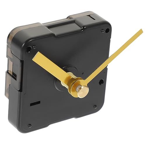 TEHAUX 1 Satz Ersatz Uhrwerk für Wanduhr Lautloses DIY Uhrwerk mit Zeigern Passend für Uhren zum Reparieren und Basteln von Uhrenprojekten von TEHAUX
