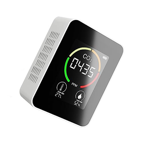 TEHAUX 1 Satz Sensor Luftqualitätsmonitor Temperatur und Feuchtemessgerät für Präzise Überwachung in Gewächshäusern Lagerhäusern und Wohnräumen von TEHAUX