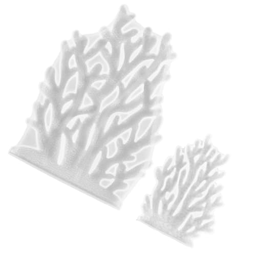 TEHAUX 1 Satz Teiliges Silikonform Korallen Diy Bastelform Flexibel Transparent Wiederverwendbar Für Handgemachte Tischdekoration Kreative Schmuckherstellung 2 Stücke TEHAUX 1 Satz Teiliges Silikonform Korallen Diy Bastelform Flexibel Transparent Wiederverwendbar Für Handgemachte Tischdekoration Kreative Schmuckherstellung 2 Stücke von TEHAUX