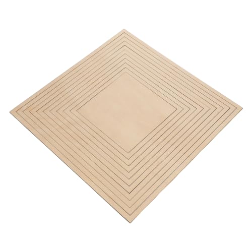 TEHAUX 1 Set Töpferform Für Ton Werkzeuge Zur Formung des Quadratischen Führungsschiene Zur Formung Von Keramikplatten Zum Handbau Von Tellern DIY Bastelarbeiten TEHAUX 1 Set Töpferform Für Ton Werkzeuge Zur Formung des Quadratischen Führungsschiene Zur Formung Von Keramikplatten Zum Handbau Von Tellern DIY Bastelarbeiten von TEHAUX