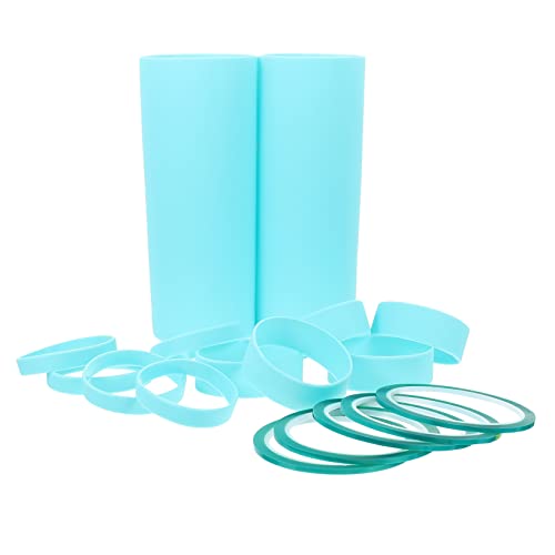 TEHAUX 1 Set Wärmeübertragungsbecherhülle Transparente Wasserflaschen Für Die Schule Reisebecher Mit Griff Flaschenversorgung Professionelle Sublimations Wasserflaschenbänder von TEHAUX