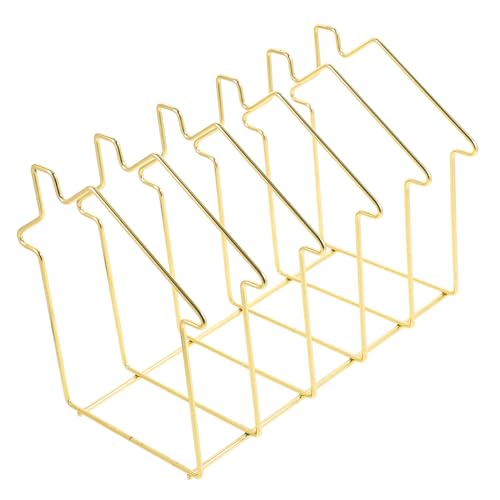 TEHAUX 1 Stück Aktenbox Book Shelves bücherstützen Bookshelf aufbewahrungbox Schreibtisch-Zubehör hängender Wandaktenhalter Büro Aktenkästen Dateiorganisator Datei Ornamente Schmiedeeisen von TEHAUX