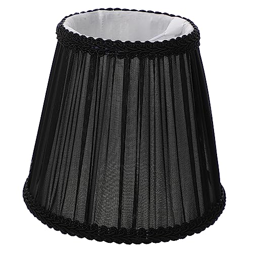 TEHAUX 1 Stück Klassischer Stofflampenschirm Schwarz Dekoratives Zubehör für Stehlampe Wandleuchte Kronleuchter Tischlampe Wiederverwendbar Installieren für Warmes Licht und Farben Jedem TEHAUX 1 Stück Klassischer Stofflampenschirm Schwarz Dekoratives Zubehör für Stehlampe Wandleuchte Kronleuchter Tischlampe Wiederverwendbar Installieren für Warmes Licht und Farben Jedem von TEHAUX
