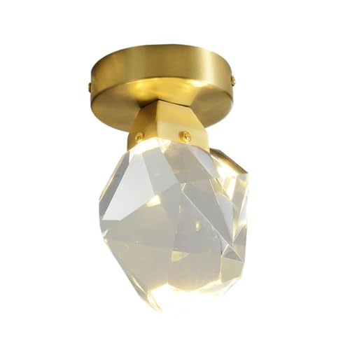 TEHAUX 1 Stück Kreative Deckenlampe für Innenbereich Moderne Flurlampe für Wohnzimmer Bar und Restaurant Einfache Montage Platzsparendes Design Eleganter von TEHAUX