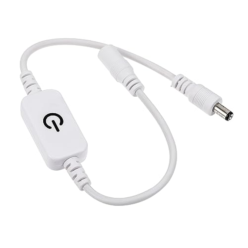 TEHAUX 1 Stück Touch Light Switch für LED Lampen Touch Sensor Helligkeitsregler für LED Streifen und Langlebig für Kosmetikspiegel und Wohnraumgestaltung TEHAUX 1 Stück Touch Light Switch für LED Lampen Touch Sensor Helligkeitsregler für LED Streifen und Langlebig für Kosmetikspiegel und Wohnraumgestaltung von TEHAUX