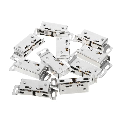 TEHAUX 10 Paare Verstellbare Türbeschläge Kugelfang für Innenräume Einfache Installation Vielseitig Einsetzbar für Türen und Fenster Sicherer Halt und Hohe Funktionalität von TEHAUX
