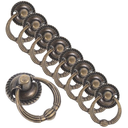 TEHAUX 10 Sätze Teiliges Retro Schrankgriffe aus Zinklegierung Langlebige Möbelknöpfe in Bronze für Küchenschränke Kleiderschränke und Holzboxen Einfache Montage Vielseitig Einsetzbar TEHAUX 10 Sätze Teiliges Retro Schrankgriffe aus Zinklegierung Langlebige Möbelknöpfe in Bronze für Küchenschränke Kleiderschränke und Holzboxen Einfache Montage Vielseitig Einsetzbar von TEHAUX