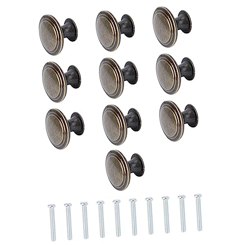 TEHAUX 10 Stück Antike Schubladengriffe Retro Stil Möbelknöpfe für Türen Schränke und Kommoden Langlebig und Elegant für Landhausstil und Moderne Einrichtung TEHAUX 10 Stück Antike Schubladengriffe Retro Stil Möbelknöpfe für Türen Schränke und Kommoden Langlebig und Elegant für Landhausstil und Moderne Einrichtung von TEHAUX