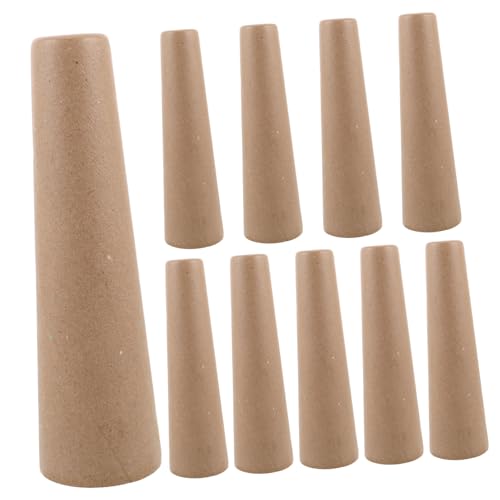 TEHAUX 10 Stück Kraftpapier Wollwickelröhren Lang Abriebfest Widerstandsfähig für Garnwickler Häkel Strickzubehör Langlebig und Verformungsresistent für Textile DIY-projekte TEHAUX 10 Stück Kraftpapier Wollwickelröhren Lang Abriebfest Widerstandsfähig für Garnwickler Häkel Strickzubehör Langlebig und Verformungsresistent für Textile DIY-projekte von TEHAUX