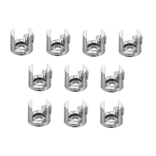 TEHAUX 10 Stück Multifunktionale Wandhalterung für Spiegel Robuste Clips für Badezimmer und Wohnräume für Bilder und Spiegelmontage Glasstützen TEHAUX 10 Stück Multifunktionale Wandhalterung für Spiegel Robuste Clips für Badezimmer und Wohnräume für Bilder und Spiegelmontage Glasstützen von TEHAUX