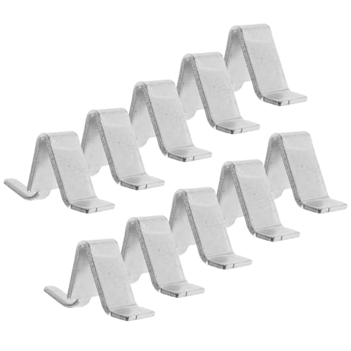 TEHAUX 10 Stück Schrank Regal Clips Metall Robuste Halterungen für Aktenschränke Stabile Regalstützen für Küchenschränke und Bücherregale Langlebig und Vielseitig Einsetzbar TEHAUX 10 Stück Schrank Regal Clips Metall Robuste Halterungen für Aktenschränke Stabile Regalstützen für Küchenschränke und Bücherregale Langlebig und Vielseitig Einsetzbar von TEHAUX