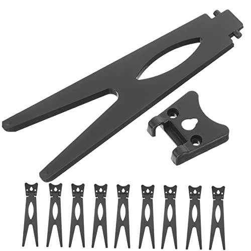 TEHAUX 10 Stück Ständer für Fotorahmen Steht Stand rotierend Tisch groß fotoregal bilderrahmen Halterung Unterstützung für Desktop-Anzeigen Bilderrahmen-Präsentationsständer Plastik Black TEHAUX 10 Stück Ständer für Fotorahmen Steht Stand rotierend Tisch groß fotoregal bilderrahmen Halterung Unterstützung für Desktop-Anzeigen Bilderrahmen-Präsentationsständer Plastik Black von TEHAUX