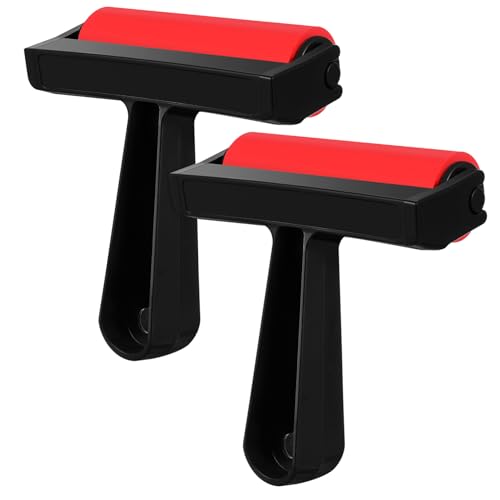 TEHAUX 10 Stück Teiliges Diamond Art Malerrollen Kunststoffroller für Präzises Auftragen von Farbe und Kleber Poliert Robust und Langlebig für Gleichmäßiges Verteilen bei DIY von TEHAUX