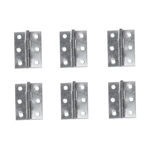TEHAUX 10 Stück Teiliges Edelstahl Scharniere Klappscharnier Silber für Schmuckkästen Möbel Reparatur und Aufbewahrungsboxen Langlebig Vielseitig Einsetzbar TEHAUX 10 Stück Teiliges Edelstahl Scharniere Klappscharnier Silber für Schmuckkästen Möbel Reparatur und Aufbewahrungsboxen Langlebig Vielseitig Einsetzbar von TEHAUX