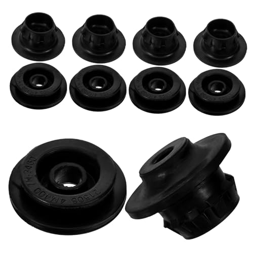 TEHAUX 10 Stück Teiliges Gummipolster für Kühlerhalterung Obere und Untere Radiatorlagerbuchsen Stoßdämpfende Autokühlerbefestigung Schützende Kühlergummipuffer für Geländewagen TEHAUX 10 Stück Teiliges Gummipolster für Kühlerhalterung Obere und Untere Radiatorlagerbuchsen Stoßdämpfende Autokühlerbefestigung Schützende Kühlergummipuffer für Geländewagen von TEHAUX