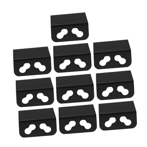 TEHAUX 10 Stück Teiliges Schwarzes Dual Lüfter Halterungsset aus Robustem Geräuscharm mit Fach Schnellverschluss für Pci Slot DIY Computer Radiator Halterung für Gaming und Streaming TEHAUX 10 Stück Teiliges Schwarzes Dual Lüfter Halterungsset aus Robustem Geräuscharm mit Fach Schnellverschluss für Pci Slot DIY Computer Radiator Halterung für Gaming und Streaming von TEHAUX