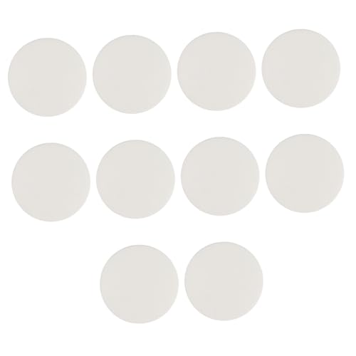 TEHAUX 10 Stück Teiliges Selbstklebende Silikon Tür Möbelpuffer Geräuschdämpfend Rutschfest Geeignet für Schränke Türen Schützt vor Kratzern und Beschädigungen von TEHAUX