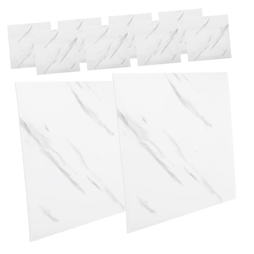 TEHAUX 10 Stück Teiliges Selbstklebendes Marmor Wandpaneel Peel Stick Fliesen Kratzfest Feuchtigkeitsbeständig für Wohnzimmer Schlafzimmer Küche und Bad TEHAUX 10 Stück Teiliges Selbstklebendes Marmor Wandpaneel Peel Stick Fliesen Kratzfest Feuchtigkeitsbeständig für Wohnzimmer Schlafzimmer Küche und Bad von TEHAUX