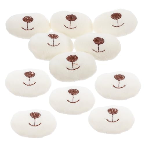 TEHAUX 10 Stück Teiliges Stoffpuppennasen Sicherheitsnasen für DIY Stofftiere Bastelzubehör mit Sicherer Befestigung für Langlebige Professionelle Plüschtiere und Handarbeitsprojekte TEHAUX 10 Stück Teiliges Stoffpuppennasen Sicherheitsnasen für DIY Stofftiere Bastelzubehör mit Sicherer Befestigung für Langlebige Professionelle Plüschtiere und Handarbeitsprojekte von TEHAUX