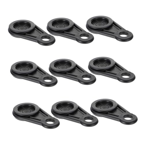 TEHAUX 10 Stück Teiliges Zeltplanen klemmen aus Wetterbeständigem Reißfest und Einsetzbar für Campingzelt Markise Boots Poolabdeckungen Einfache Montage von TEHAUX