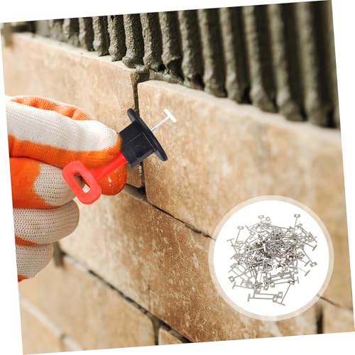 TEHAUX 100 Stück Fliesen nivelliersystem Stahlnadeln Wiederverwendbar Ersatznadeln Fliesen nivellier pin Korrosionsbeständig für Wand Bodenausgleich TEHAUX 100 Stück Fliesen nivelliersystem Stahlnadeln Wiederverwendbar Ersatznadeln Fliesen nivellier pin Korrosionsbeständig für Wand Bodenausgleich von TEHAUX