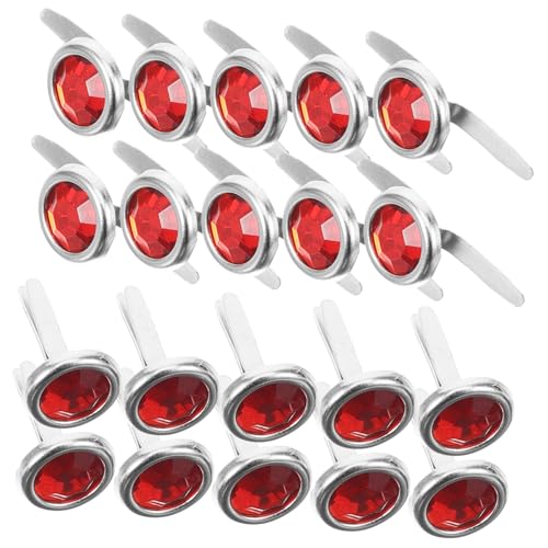 TEHAUX 100 Stück Runde Brads Papierverschlüsse aus Metall Farbige DIY Papierklammern für Basteln und Scrapbooking Sicherer Rand Glatte Kanten Kinderfreundliche Musterklammern TEHAUX 100 Stück Runde Brads Papierverschlüsse aus Metall Farbige DIY Papierklammern für Basteln und Scrapbooking Sicherer Rand Glatte Kanten Kinderfreundliche Musterklammern von TEHAUX