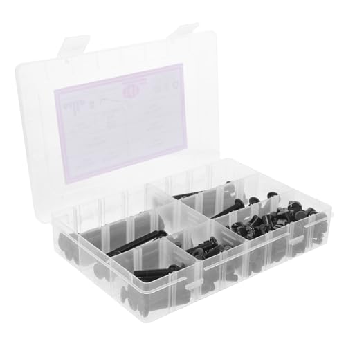 TEHAUX 141 Stück Teiliges Schrauben Ersatzset für Babybett und Möbel Innensechskant Sortiment mit Muttern Langlebiges Aluminiumlegierung Kit für Stabile Kinderbett Möbelmontage TEHAUX 141 Stück Teiliges Schrauben Ersatzset für Babybett und Möbel Innensechskant Sortiment mit Muttern Langlebiges Aluminiumlegierung Kit für Stabile Kinderbett Möbelmontage von TEHAUX