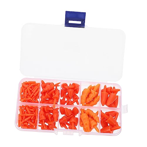 TEHAUX 160 Stück Teiliges Schneemann Nasen aus Kunststoff DIY Weihnachtsdeko Bastelmaterial für Sichere Runde Kanten für Winter Schneemann und Eltern Junge Mädchen Aktivitäten TEHAUX 160 Stück Teiliges Schneemann Nasen aus Kunststoff DIY Weihnachtsdeko Bastelmaterial für Sichere Runde Kanten für Winter Schneemann und Eltern Junge Mädchen Aktivitäten von TEHAUX