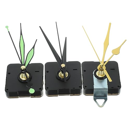 TEHAUX 1Satz DIY Uhrwerk für Wanduhren Batteriebetriebene Mechanik mit Zeiger Sets Vielseitig Einsetzbar für Zuhause Büro und Projekte Einfache Installation von TEHAUX