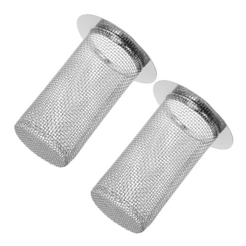 TEHAUX 2 STÜCK Edelstahl Abflusssieb Tiefes Sieb mit Feinem Maschennetz Haarfänger für Waschbecken Dusche Badewanne Küche Installieren Verstopfungsschutz Badezimmer und Haushalt TEHAUX 2 STÜCK Edelstahl Abflusssieb Tiefes Sieb mit Feinem Maschennetz Haarfänger für Waschbecken Dusche Badewanne Küche Installieren Verstopfungsschutz Badezimmer und Haushalt von TEHAUX