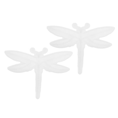 TEHAUX 2 STÜCK Teiliges Silikon Libellenform Flexible Wiederverwendbare Prägung für DIY Harzkunst Detaillierte Wand Wohnraumdekoration Hochwertiges Langlebiges Material für Garten und TEHAUX 2 STÜCK Teiliges Silikon Libellenform Flexible Wiederverwendbare Prägung für DIY Harzkunst Detaillierte Wand Wohnraumdekoration Hochwertiges Langlebiges Material für Garten und von TEHAUX