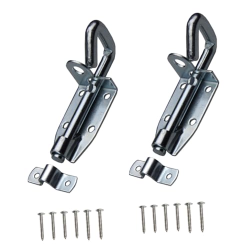 TEHAUX 2 Sätze Heavy Duty Türschieberiegel Carbonstahl Schiebetür Riegel mit Schrauben Poliert und Robust für Tür Fenster Einfache Montage für Badezimmer Lager Haustüren TEHAUX 2 Sätze Heavy Duty Türschieberiegel Carbonstahl Schiebetür Riegel mit Schrauben Poliert und Robust für Tür Fenster Einfache Montage für Badezimmer Lager Haustüren von TEHAUX