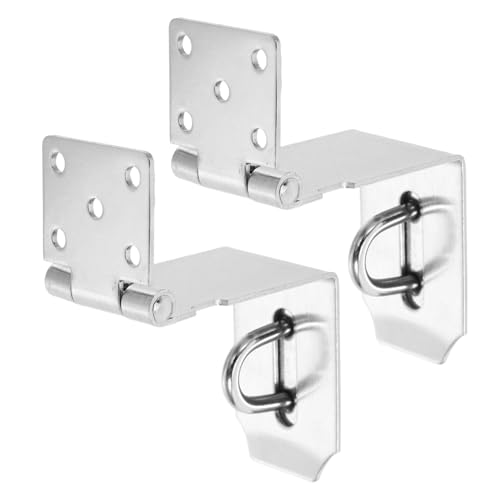 TEHAUX 2 Sätze Metallischer Sicherheits Türriegel Langlebiger Türverschluss mit Verriegelungsmechanismus für Haustüren und Schränke für Zusätzlichen Schutz TEHAUX 2 Sätze Metallischer Sicherheits Türriegel Langlebiger Türverschluss mit Verriegelungsmechanismus für Haustüren und Schränke für Zusätzlichen Schutz von TEHAUX