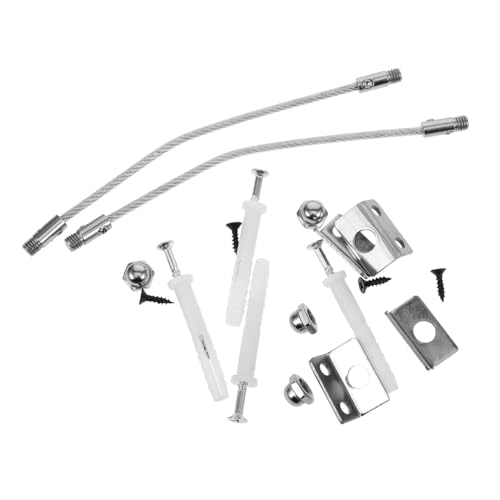 TEHAUX 2 Sätze Möbel Kippsicherung Proofing Kit Möbelgurte Kindersicherung für Schränke Kommoden Bücherregale Stabile Metallanker Wandbefestigung Installieren TEHAUX 2 Sätze Möbel Kippsicherung Proofing Kit Möbelgurte Kindersicherung für Schränke Kommoden Bücherregale Stabile Metallanker Wandbefestigung Installieren von TEHAUX