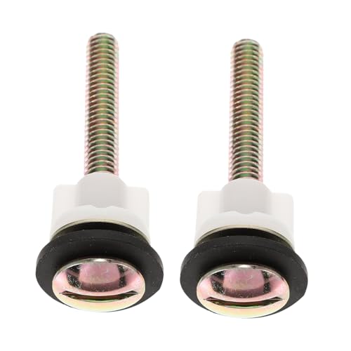 TEHAUX 2 Sätze Toilettensitz Schrauben Bolzen aus Eisen Ersatzteile für Wc Sitz Befestigung Langlebig und Praktisch für Einfache Montage TEHAUX 2 Sätze Toilettensitz Schrauben Bolzen aus Eisen Ersatzteile für Wc Sitz Befestigung Langlebig und Praktisch für Einfache Montage von TEHAUX